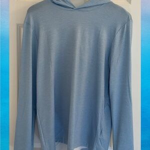 Savannah Long Sleeve Hooded Top with Forest Scene - NWT - Large